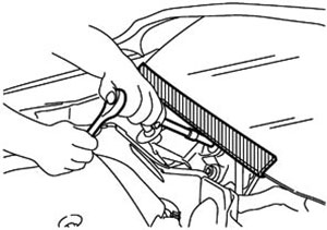 Меры предосторожности при ремонте Nissan Note c 2013 года