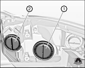 Замена лампы стоп-сигнала верхнего уровня Opel Astra H