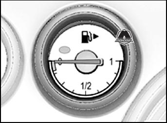 opel insignia указатель уровня топлива