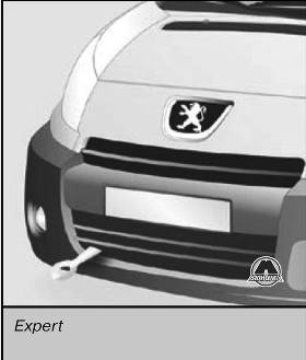 Буксировка автомобиля Peugeot Expert Citroen Jumpy Fiat Scudo