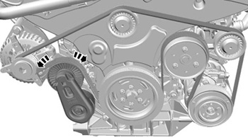 Ремень привода вспомогательных агрегатов Range Rover с 2013 года