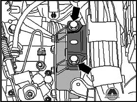 Установка двигателя SEAT Leon