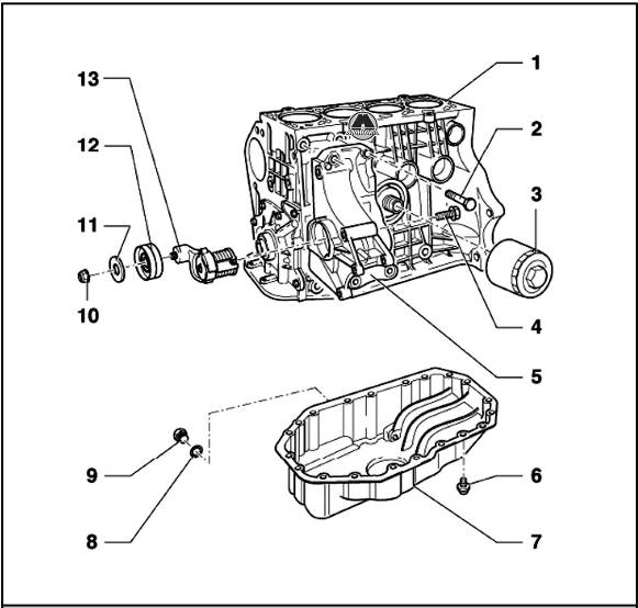Разборка и сборка двигателя Skoda Octavia