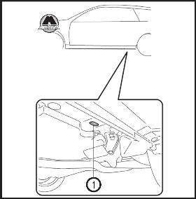Задние крепежные крюки Subaru Forester
