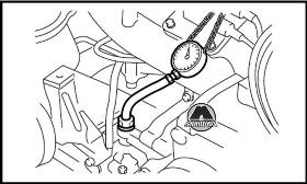Проверка давления масла двигателя Subaru Forester