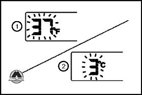 Указатель температуры воздуха Subaru Forester