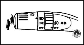 Переключение ближнего/дальнего света Subaru Forester