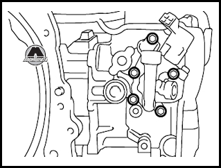 Электромагнитный клапан (соленоид) переключателя масла Subaru Tribeca