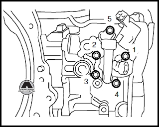 Болты крепления держателя клапана переключателя Subaru Tribeca