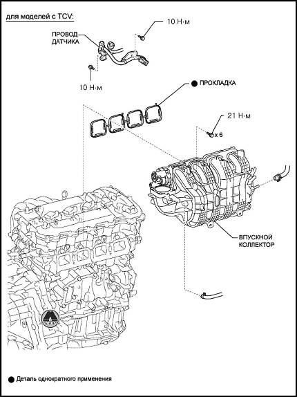 Прокладка головки блока цилиндров Toyota Camry