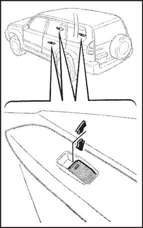Управление электростеклоподъемником Toyota Prado