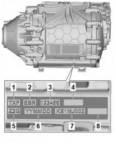 Сервисные данные и спецификация Volkswagen ID.4 c 2020 года