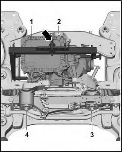 Передняя силовая установка Volkswagen ID.4 c 2020 года