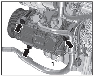 Снятие и установка двигателя Volkswagen Atlas с 2017 года