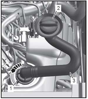 Снятие и установка двигателя, опоры двигателя VW Touareg с 2018 года