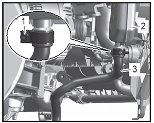 Снятие и установка двигателя, опоры двигателя VW Touareg с 2018 года