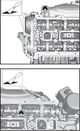 Снятие и установка крышки распредвалов Volvo XC60