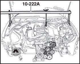 Демонтаж двигателя VW Passat B5