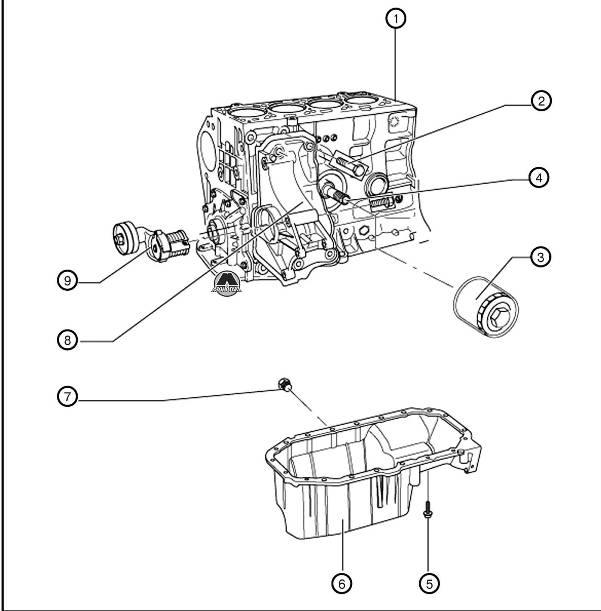 Кривошипно-шатунный механизм Volkswagen Pointer Gol