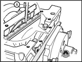 Снятие и установка заднего уплотнительного фланца Volkswagen Pointer Gol
