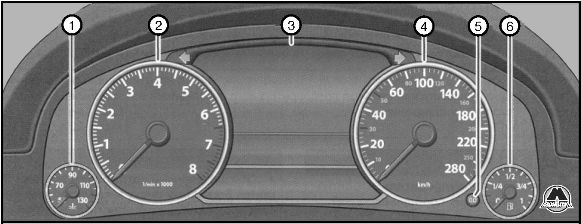 Обзор контрольных приборов Volkswagen Touareg